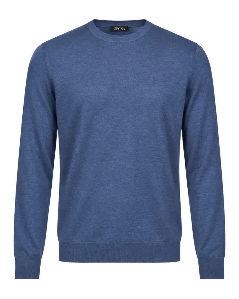 Ermenegildo Zegna Pullover mit rundem Ausschnitt - Blau Blau