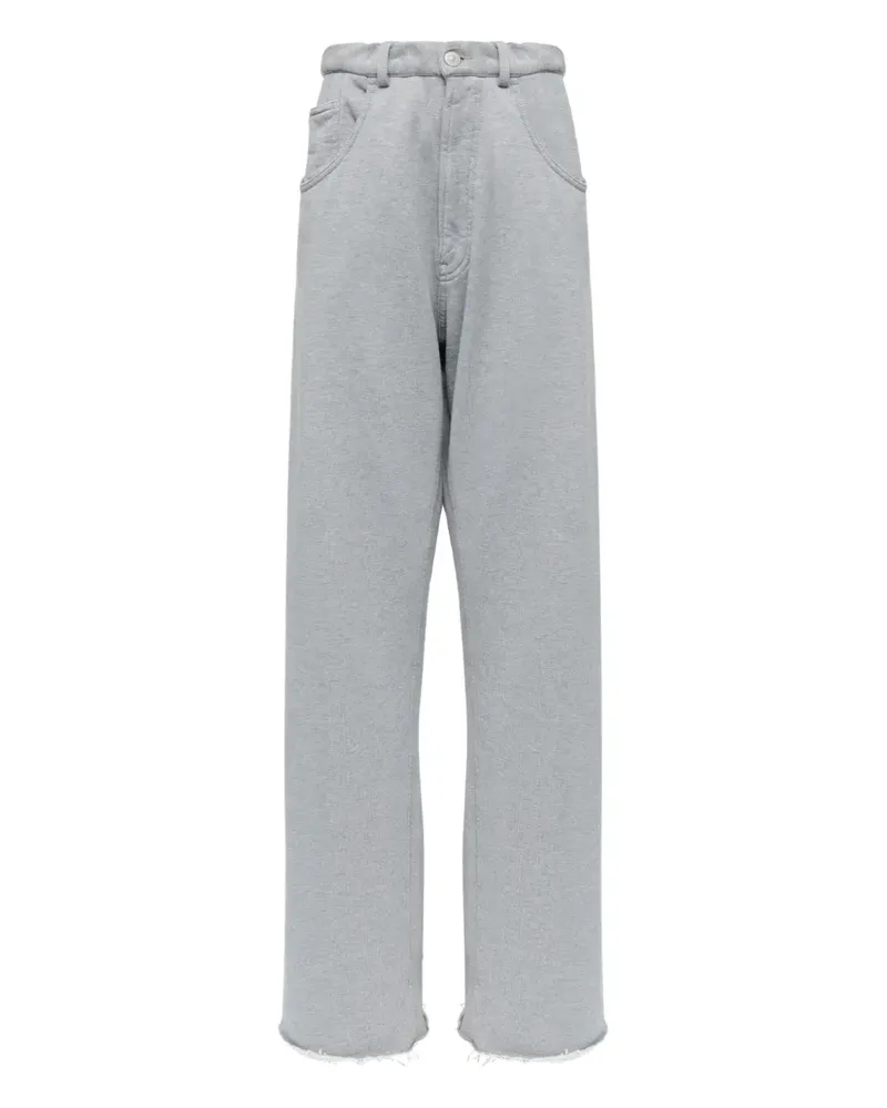 Maison Margiela Hose mit unbearbeitetem Saum - Grau Grau
