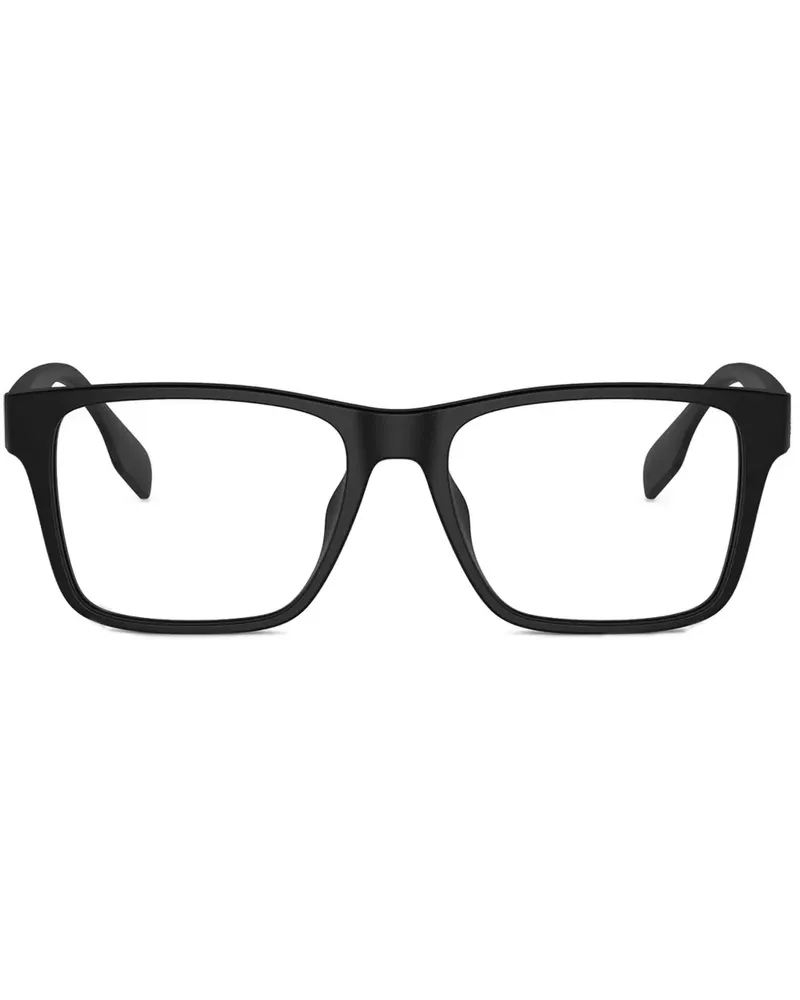 Burberry Brille mit eckigem Gestell - Schwarz Schwarz