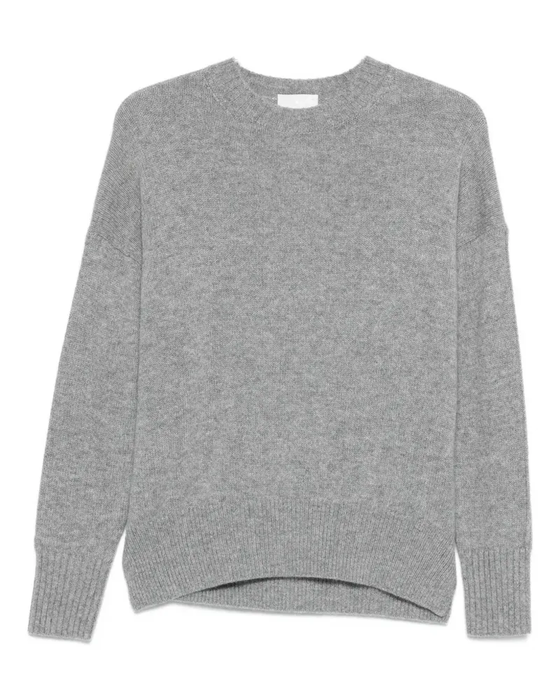 ALLUDE Pullover mit Rundhalsausschnitt - Grau Grau