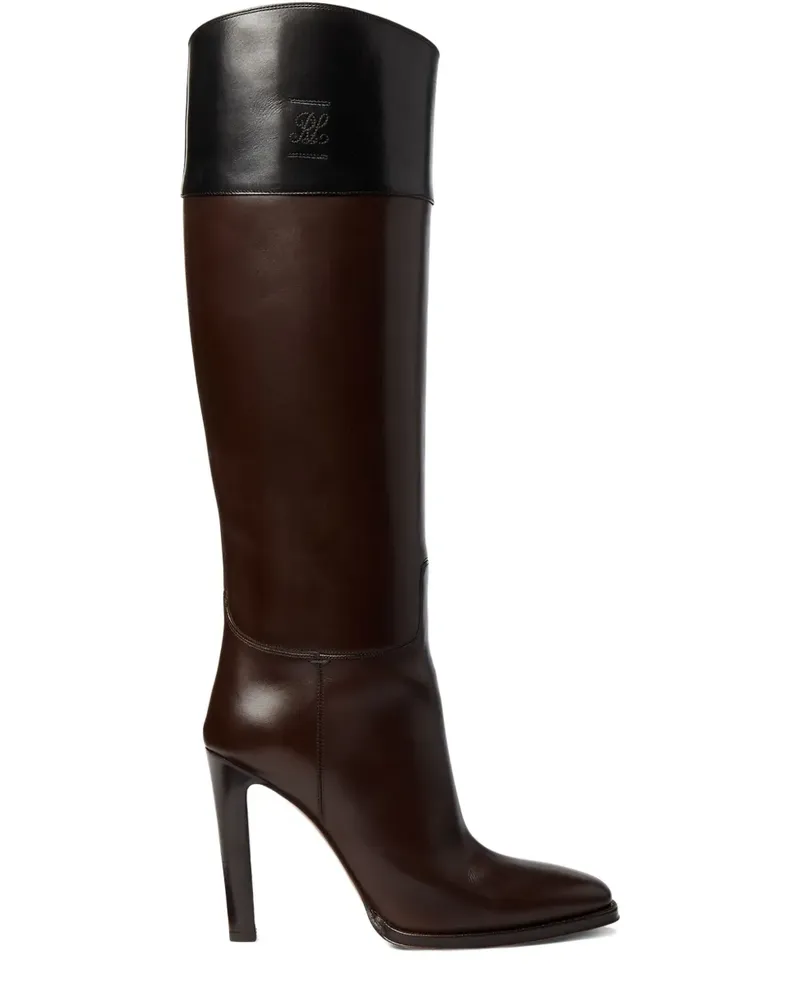 Ralph Lauren zip-fastening boot - Braun Braun