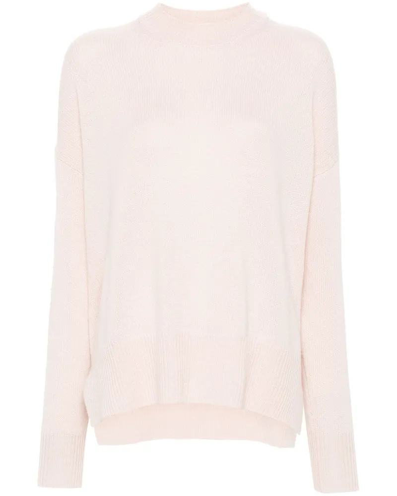 Jil Sander Kaschmirpullover mit rundem Ausschnitt - Rosa Rosa
