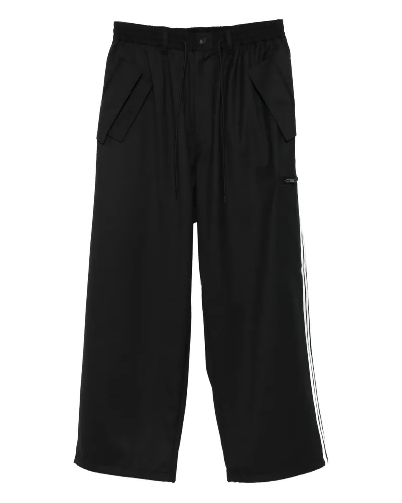 Y-3 Jogginghose mit Seitenstreifen - Schwarz Schwarz