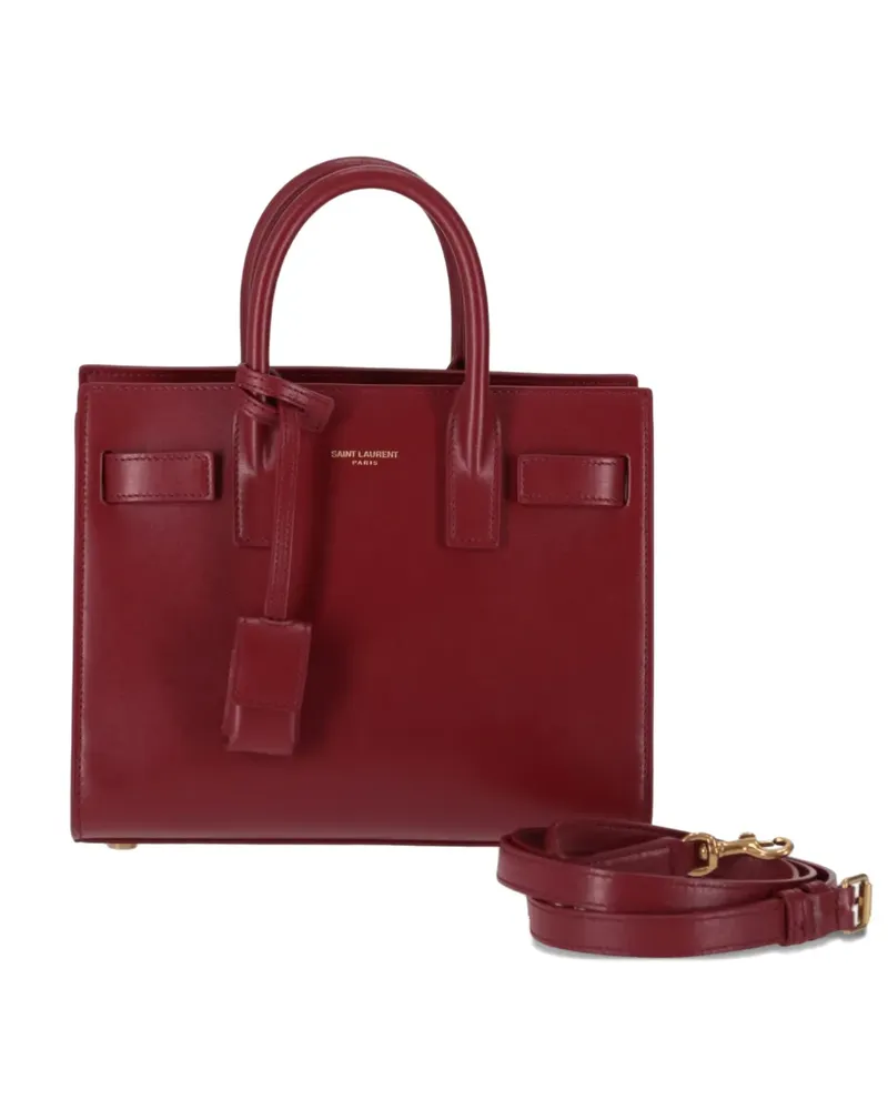 Saint Laurent Sac De Jour nano tote bag - Rot Rot
