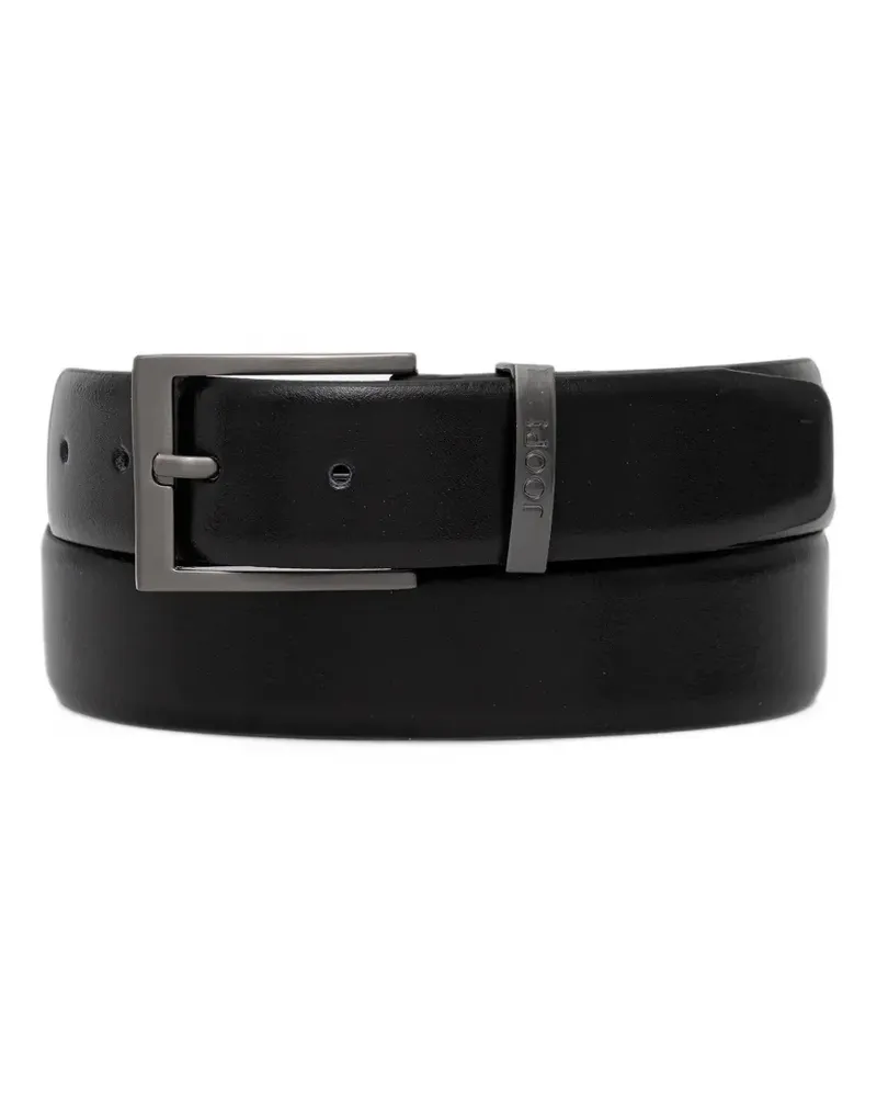 JOOP! logo-plaque leather belt - Schwarz Schwarz