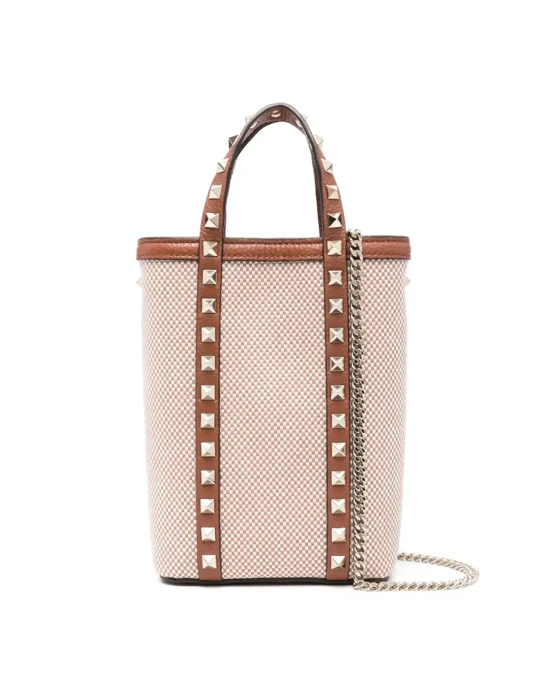 Valentino Garavani Rockstud Shopper - Nude Nude