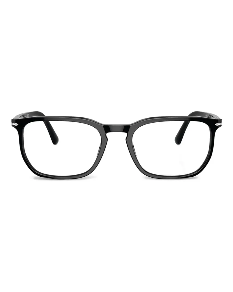 Persol Eckige PO3339V Brille - Schwarz Schwarz