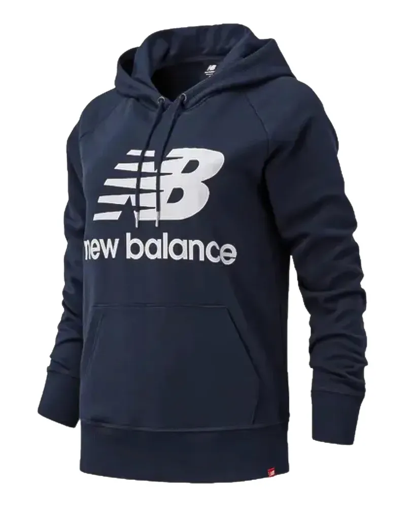 New Balance Hoodie mit Essentials-Logo - Blau Blau