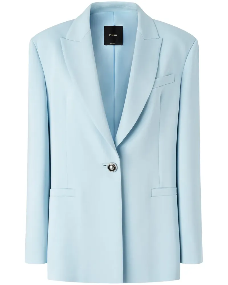Pinko Sakko mit fallendem Revers - Blau Blau