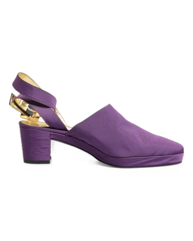 Dolce & Gabbana buckle-fastening platform sandals - Violett Violett