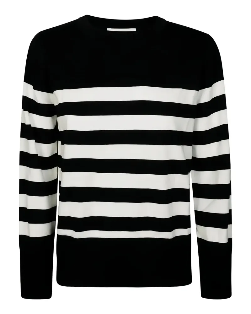 Alpha Studio Gestreifter Pullover - Blau Blau