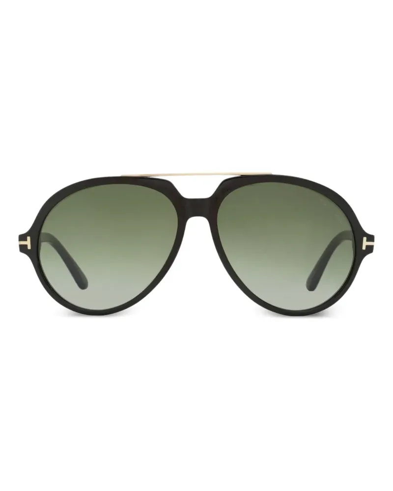 Tom Ford Aalto T-temple sunglasses - Schwarz Schwarz