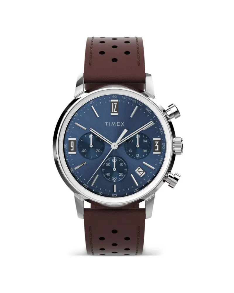 Timex Marlin Chronograph Tachymeter 40mm - Blau Blau