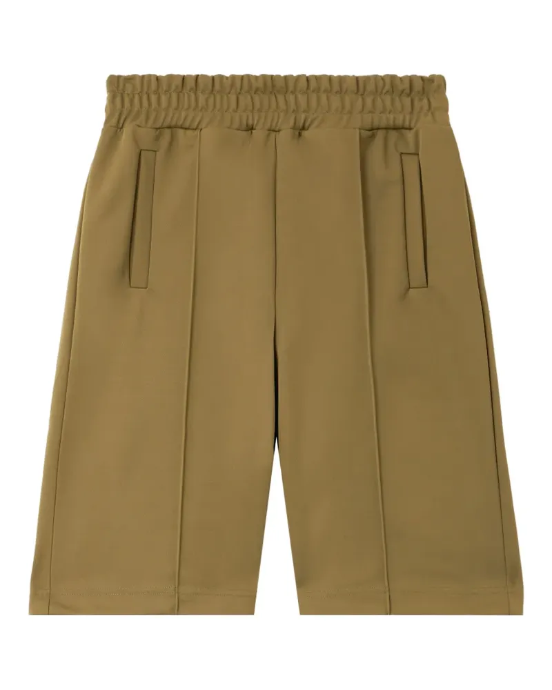 Palm Angels Shorts mit Logo - Grün Grün