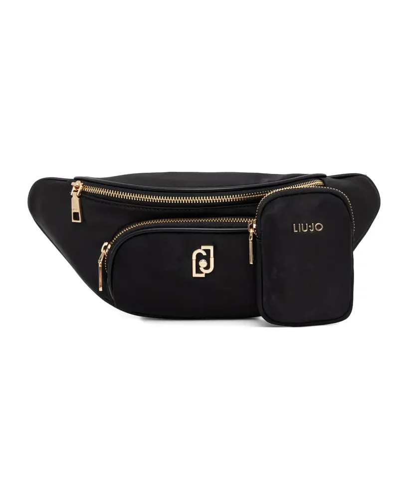 Liu Jo logo-plaque belt bag - Schwarz Schwarz