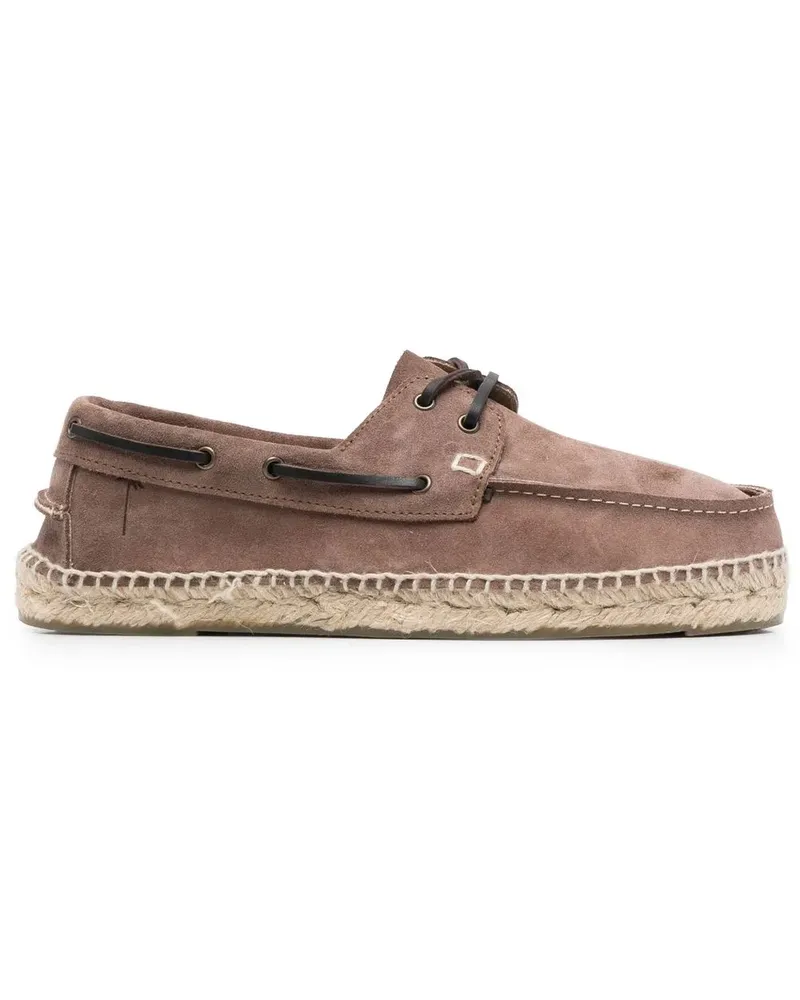 Manebí Espadrilles aus Wildleder - Braun Braun
