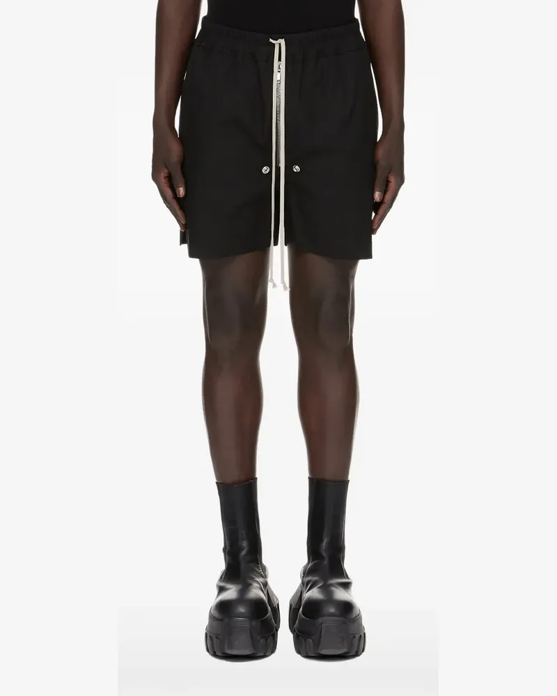 Rick Owens Bela zip-front shorts - Schwarz Schwarz