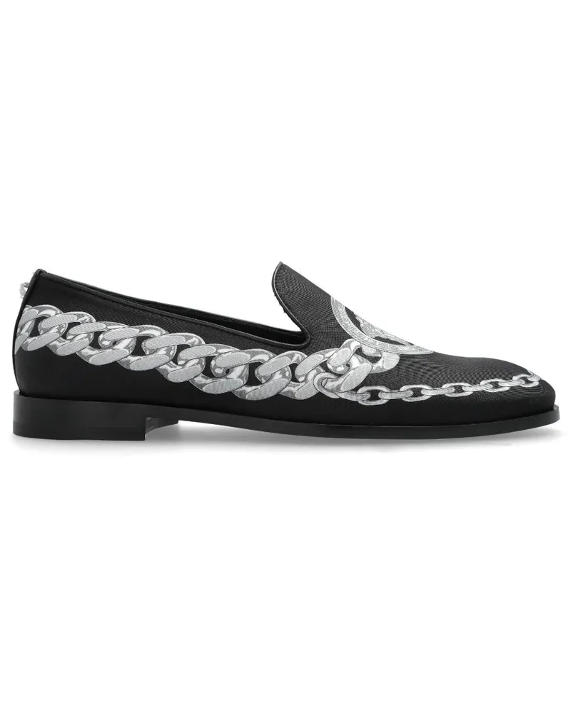 Versace La Medusa Loafer - Schwarz Schwarz