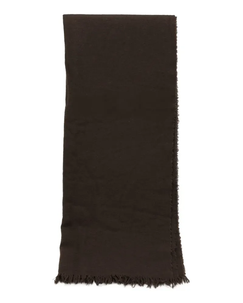 Destin frayed cashmere scarf - Braun Braun