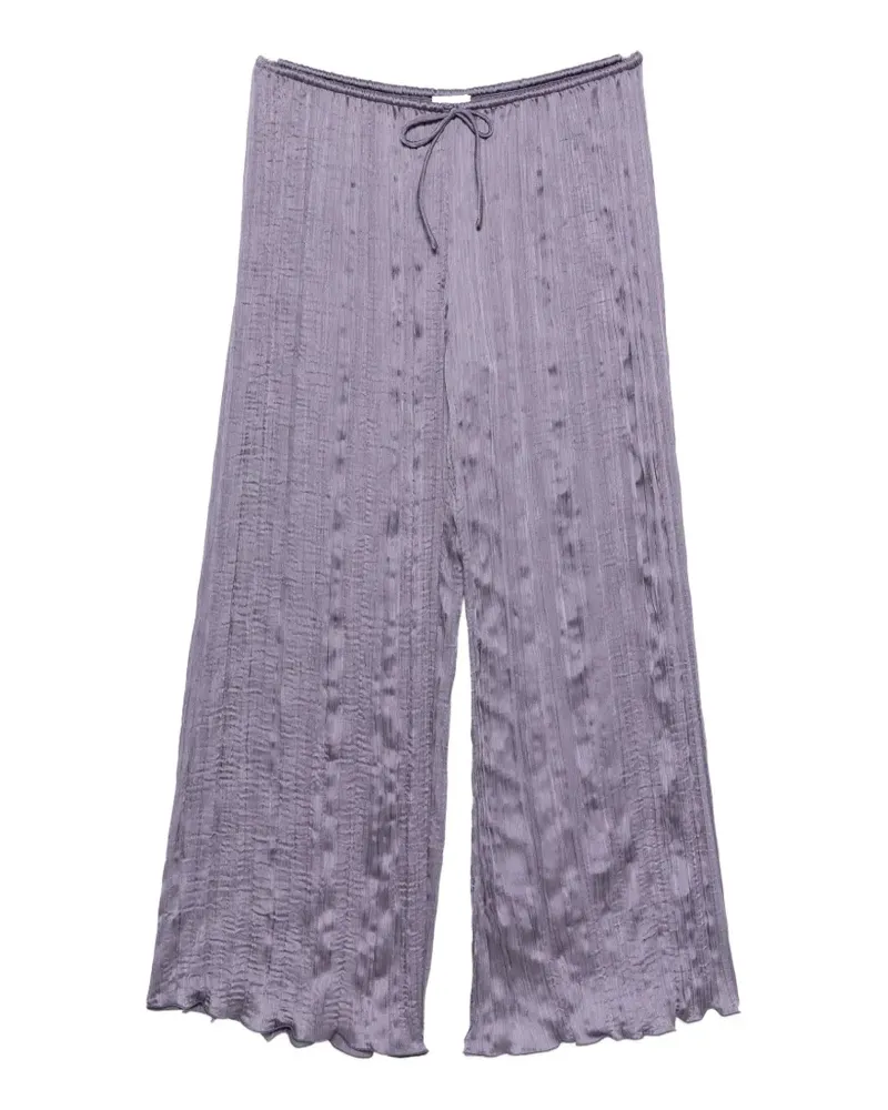 Posse Esme drawstring-waist trousers - Violett Violett