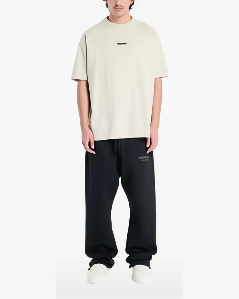 Fear of God T-Shirt mit Logo-Schild - Nude Nude