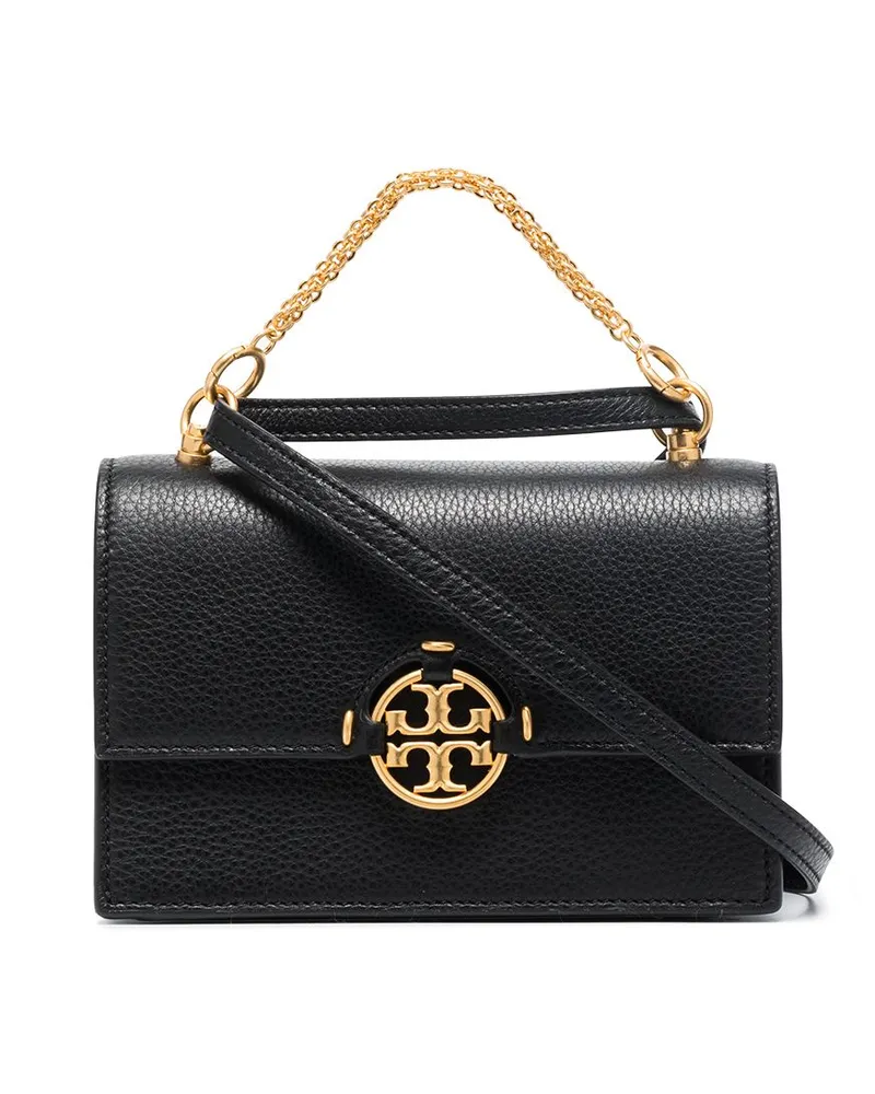 Tory Burch Miller Mini-Tasche - Schwarz Schwarz