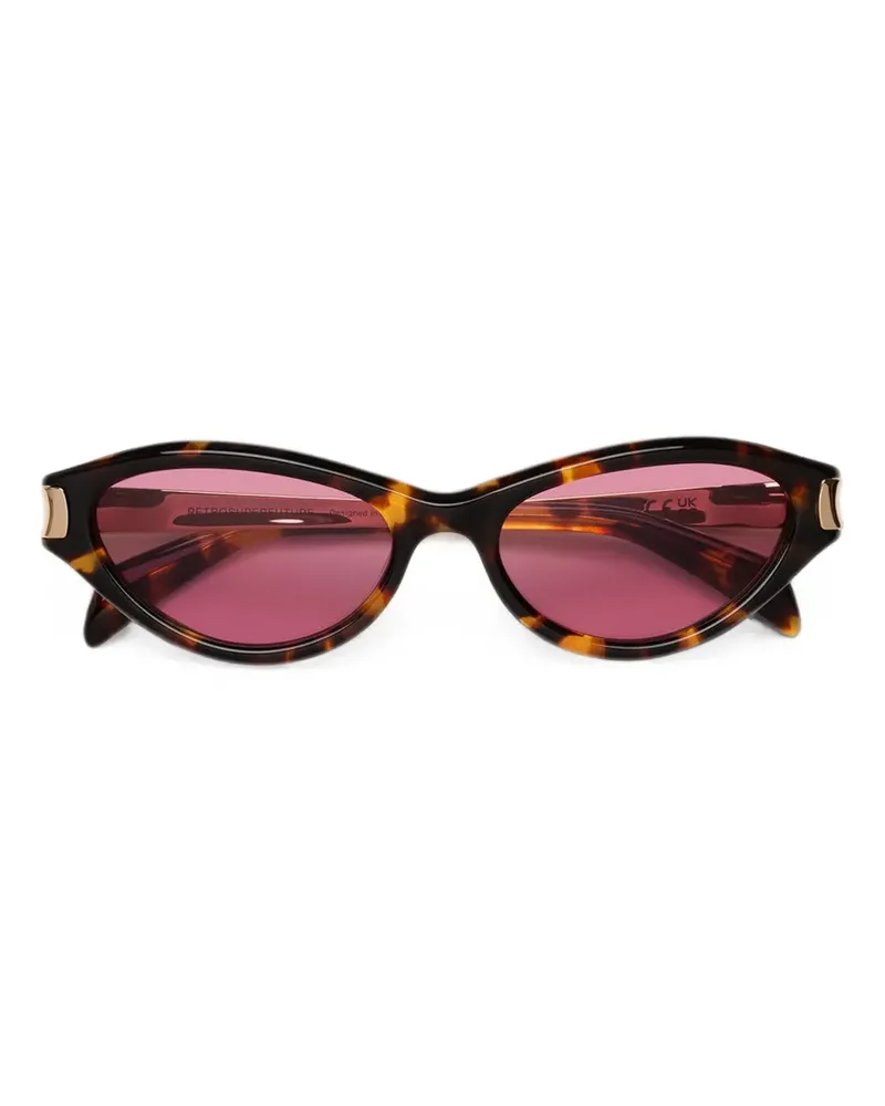 RETROSUPERFUTURE Solazu Cat-Eye-Sonnenbrille - Braun Braun