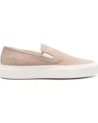 Common Projects Klassische Slip-On-Sneakers Braun