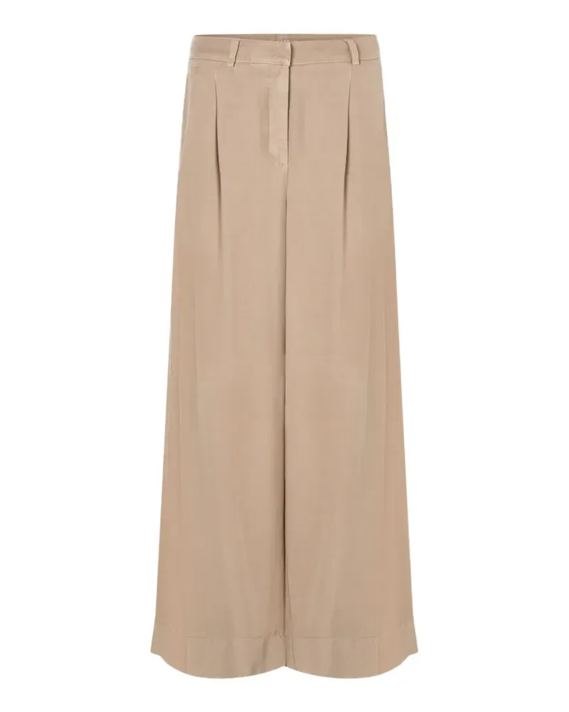 Cambio Adeline Hose mit weitem Bein - Nude Nude
