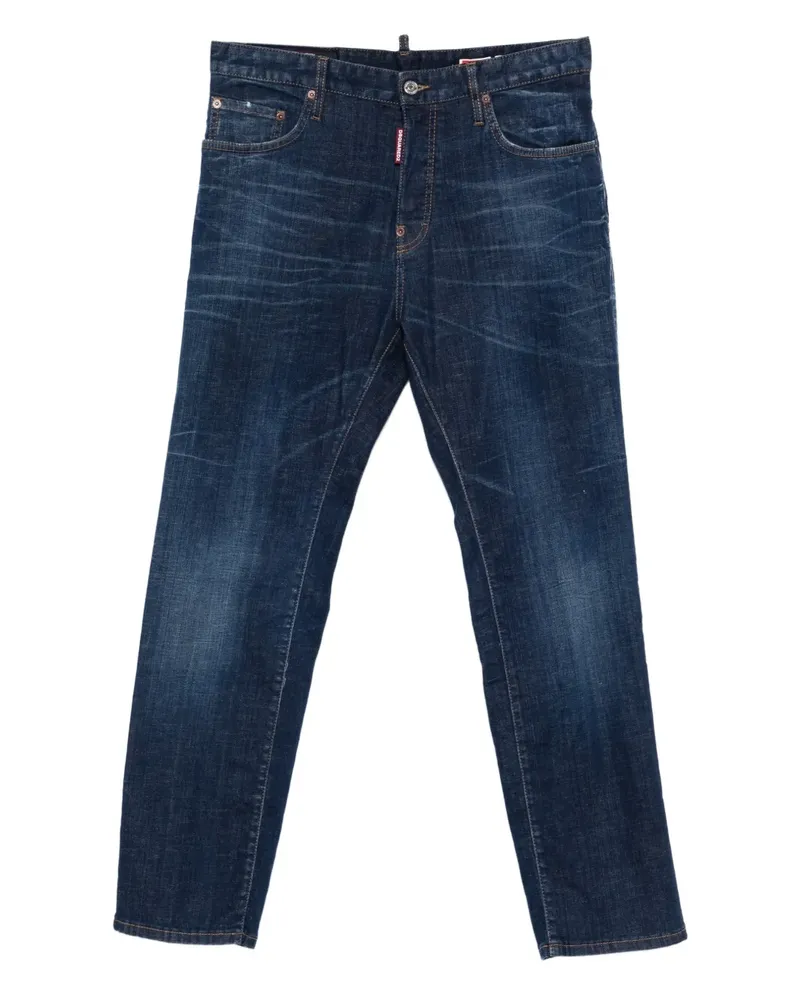 Dsquared2 button-fastening jeans - Blau Blau