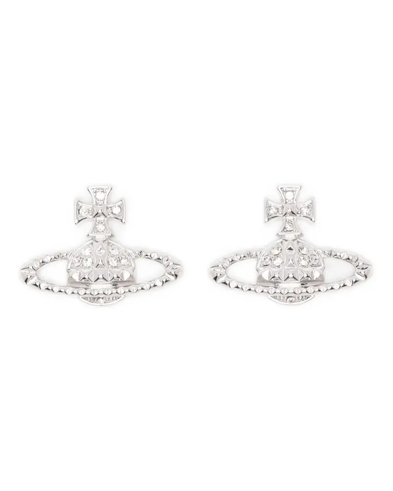 Vivienne Westwood Mayfair crystal earrings - Silber Silber