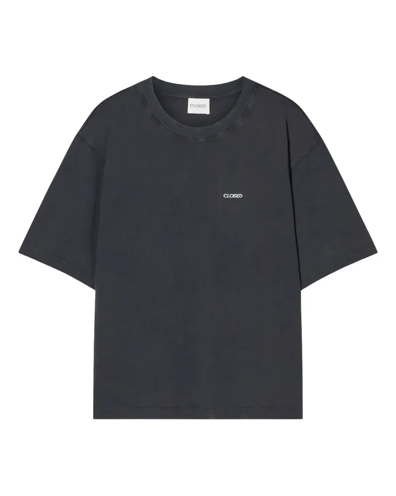 Closed T-Shirt aus Bio-Baumwolle - Grau Grau