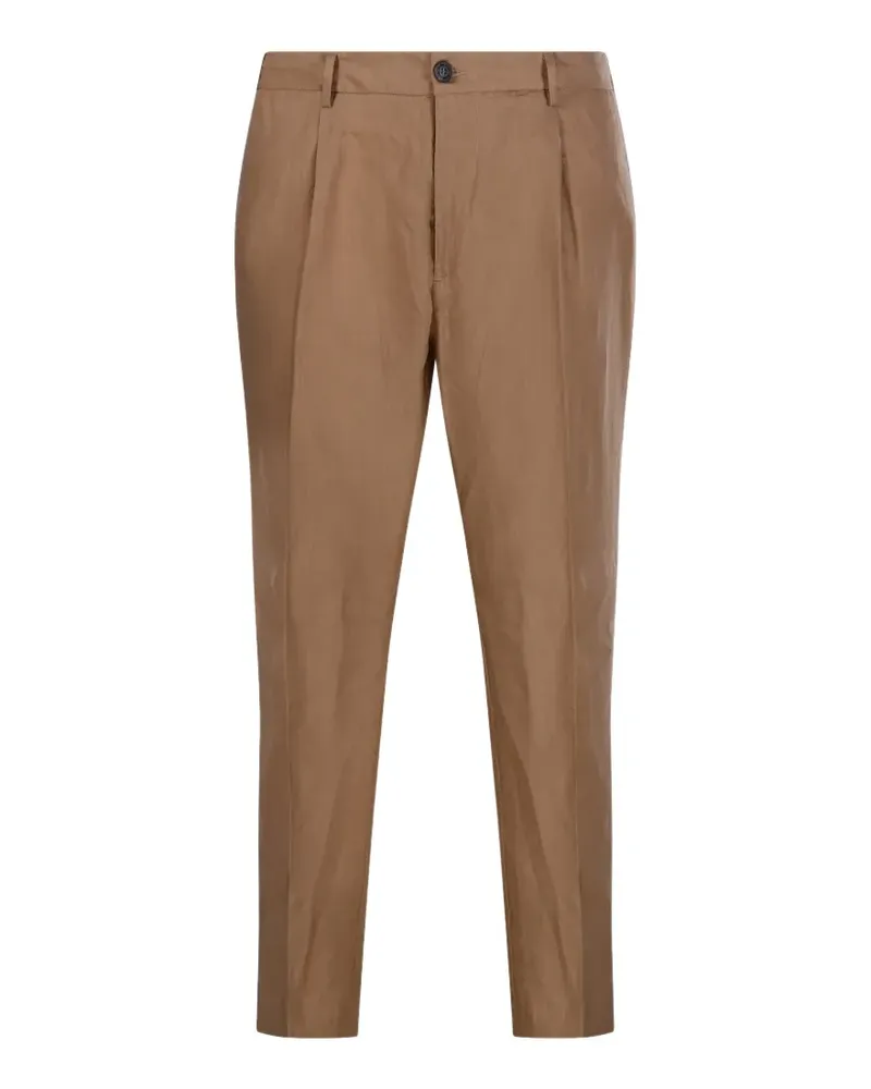 Entre Amis pleated trousers - Nude Nude
