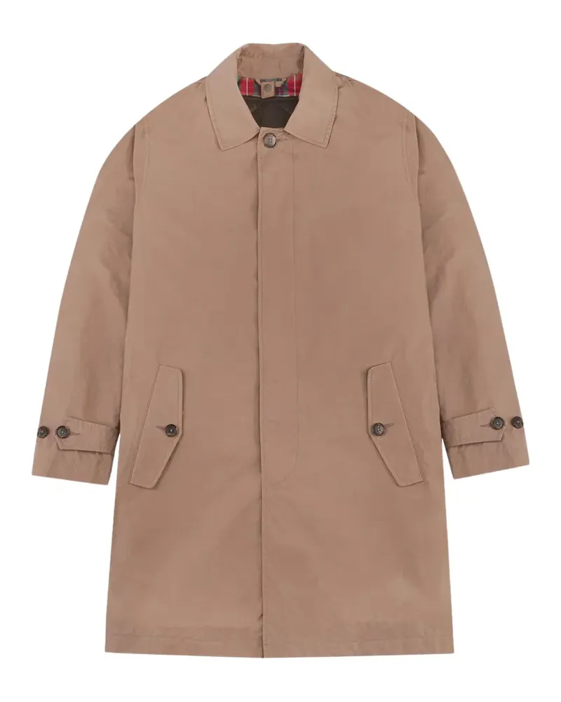 Baracuta G10 button-up trench coat - Nude Nude