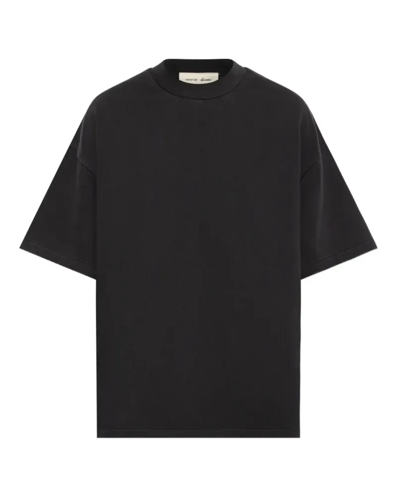 Fear of God logo-patch T-shirt - Grau Grau