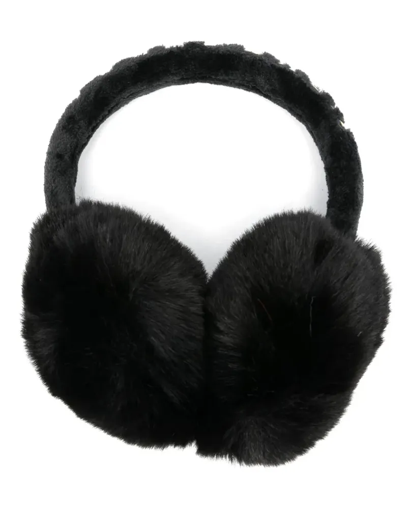 GOLDBERGH Fluffy Ohrringe - Schwarz Schwarz