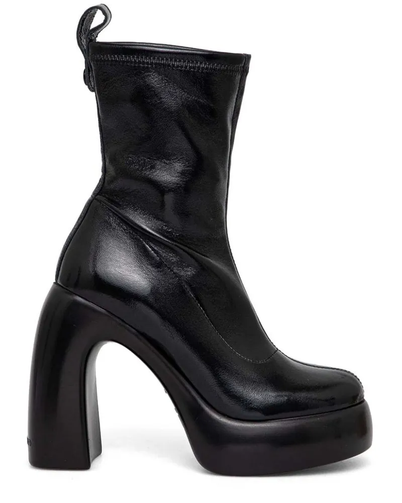 Karl Lagerfeld Astragon Stiefel 125mm - Schwarz Schwarz