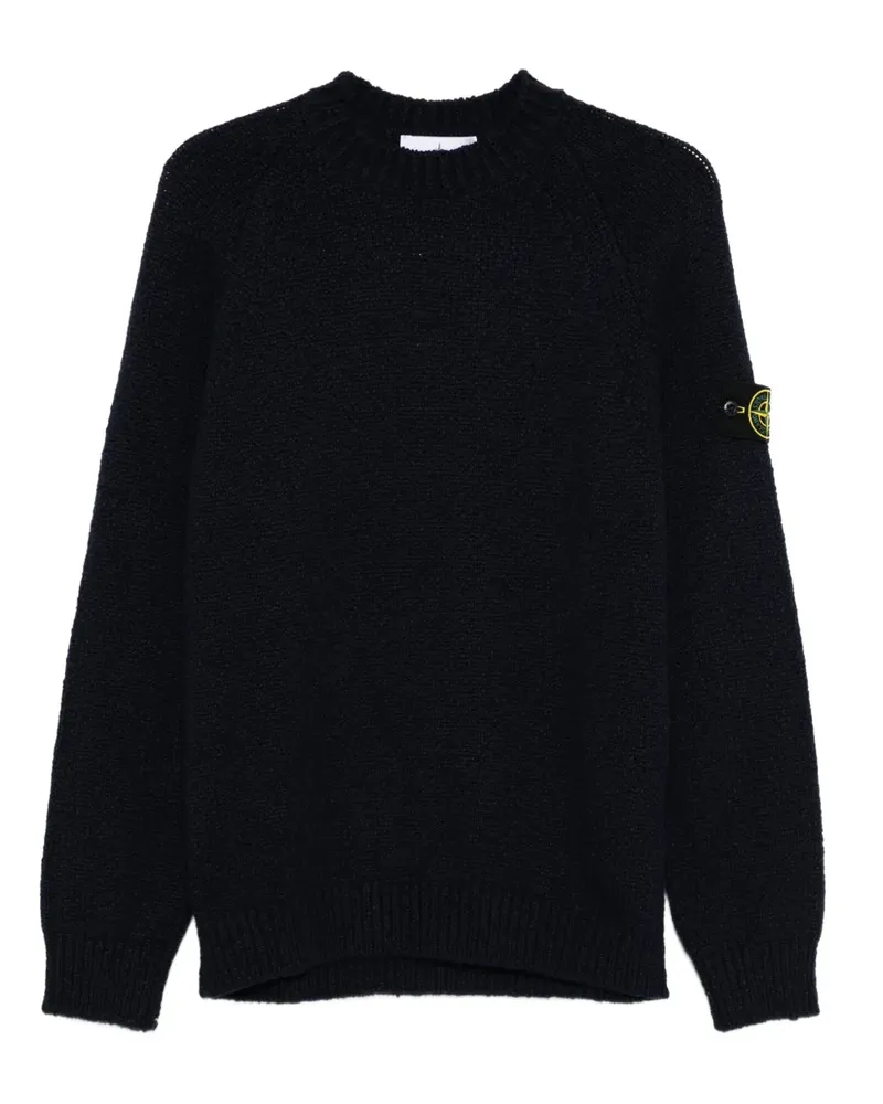 Stone Island Pullover mit rundem Ausschnitt - Blau Blau