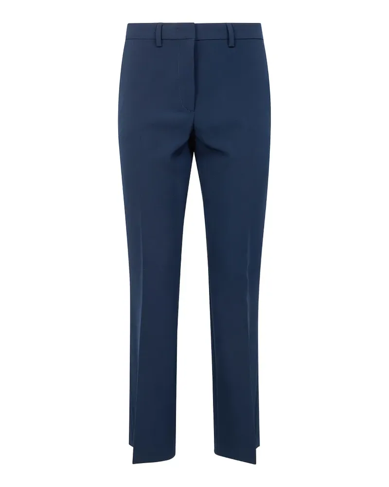 Seventy pressed-crease tailored trousers - Blau Blau