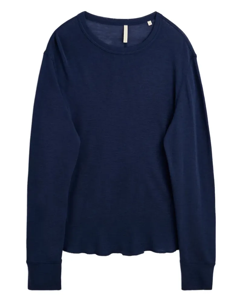 Sunflower Langärmeliger Pullover - Blau Blau