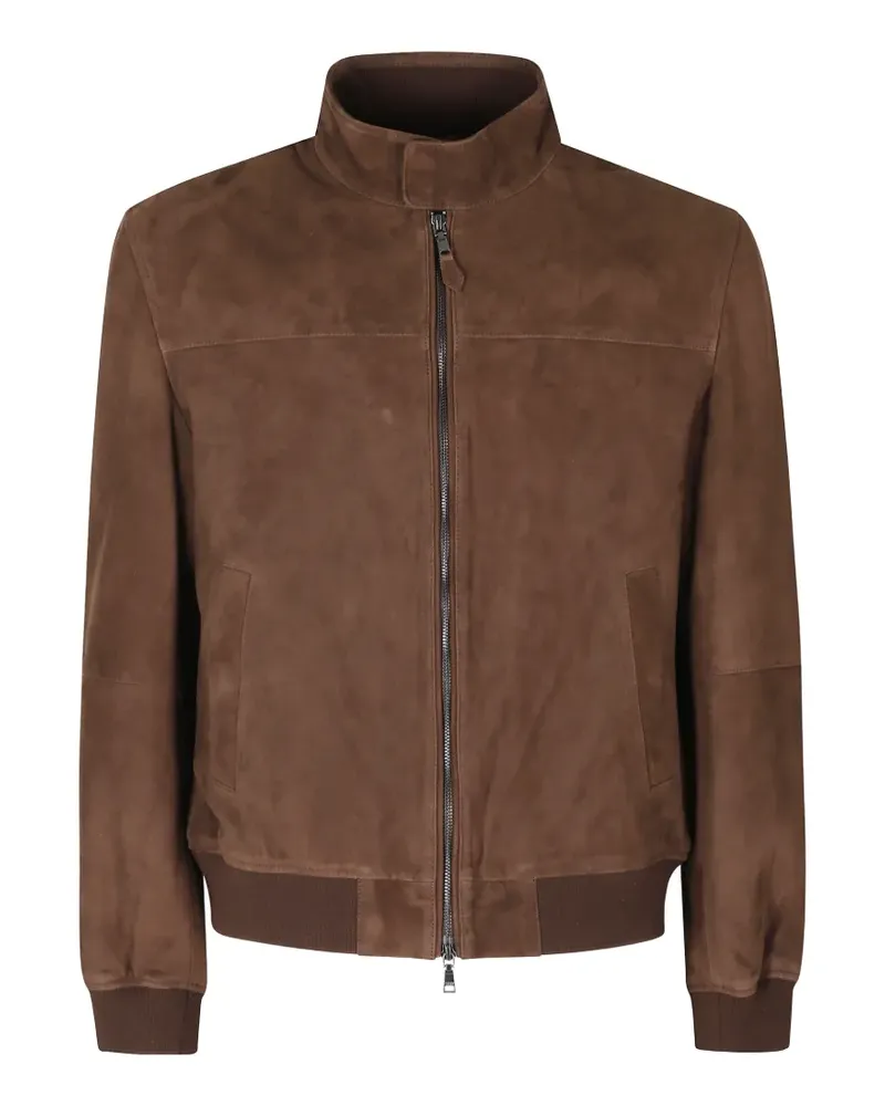 Seventy Bomberjacke aus Wildleder - Braun Braun