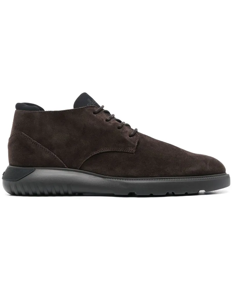 Hogan Knöchelhohe Schnürstiefel - Braun Braun