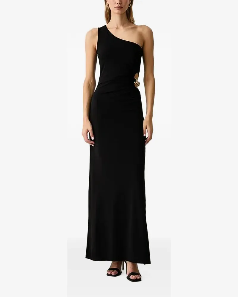 Guess Jazlyn one-shoulder maxi dress - Schwarz Schwarz