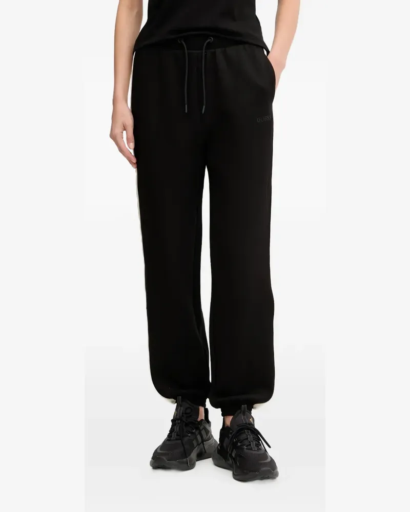 Guess Jogginghose mit seitlichen Streifen - Schwarz Schwarz