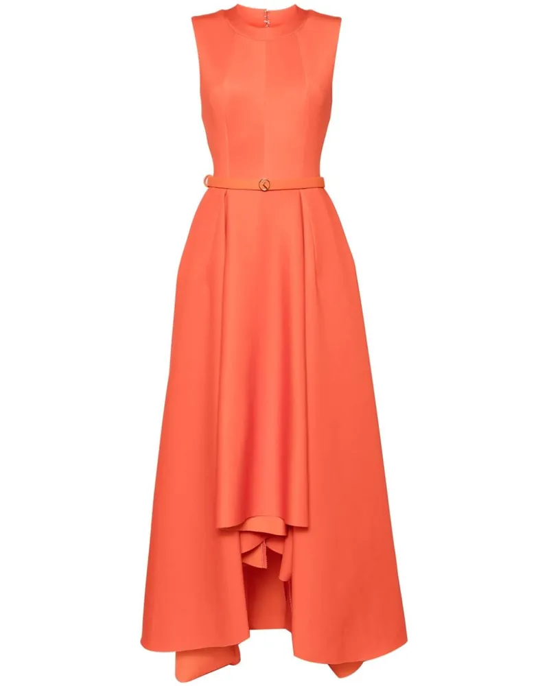Saiid Kobeisy Abendkleid aus Neopren - Orange Orange