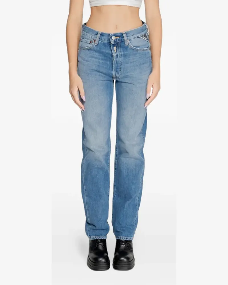 Replay Anny high-waisted denim jeans - Blau Blau