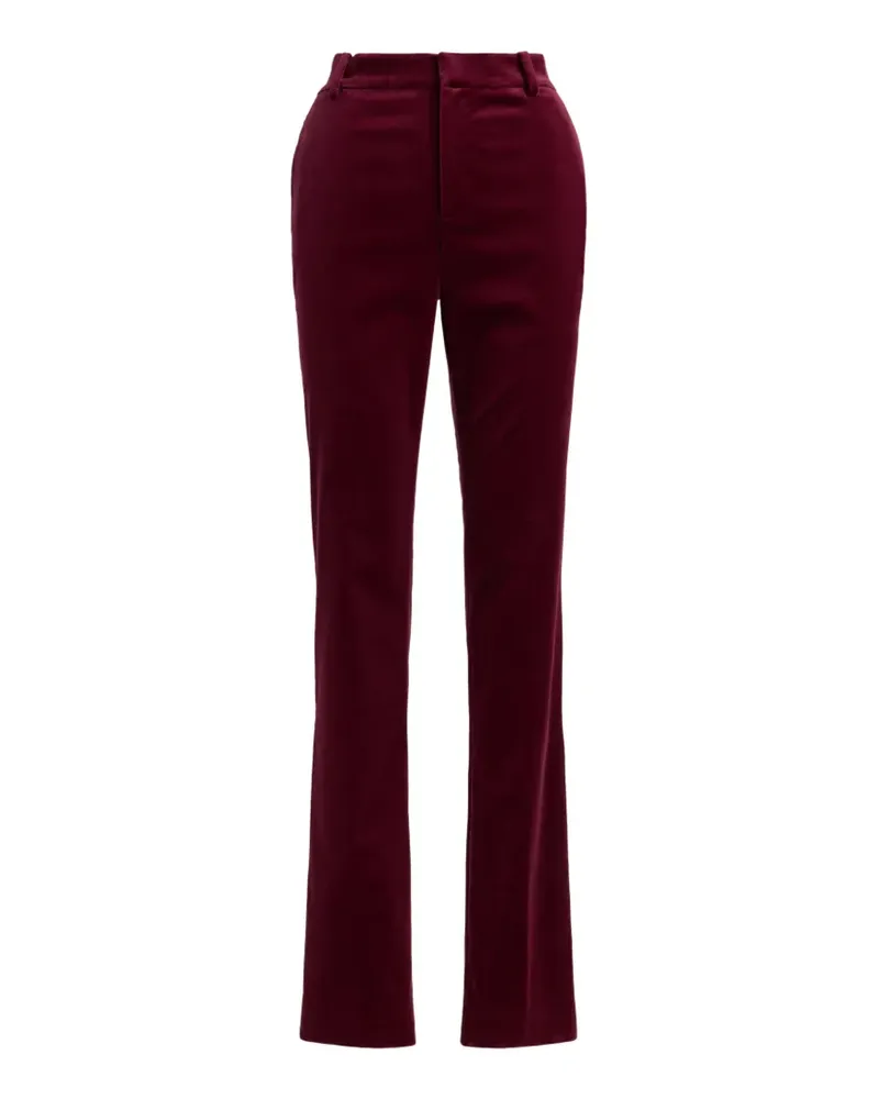 Ralph Lauren Macy Hose aus Samt - Rot Rot