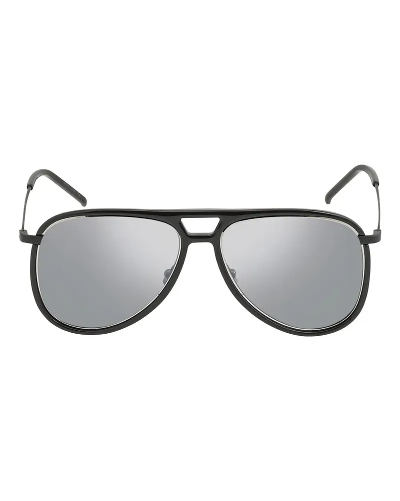 Saint Laurent pilot-frame sunglasses - Schwarz Schwarz