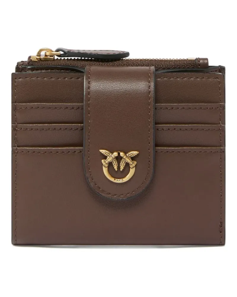 Pinko Portemonnaie mit Klappe - Braun Braun