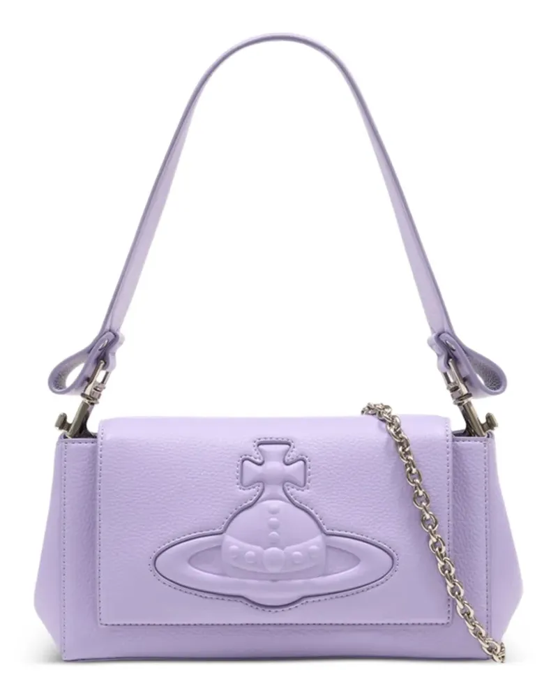 Vivienne Westwood medium Hazel orb-motif shoulder bag - Violett Violett